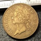 1736 Ireland 1/2 Penny-George II Copper Metal Copy Coin