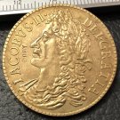 1689 Ireland 30 Pence-James II Gun Money Brass Metal Copy Coin