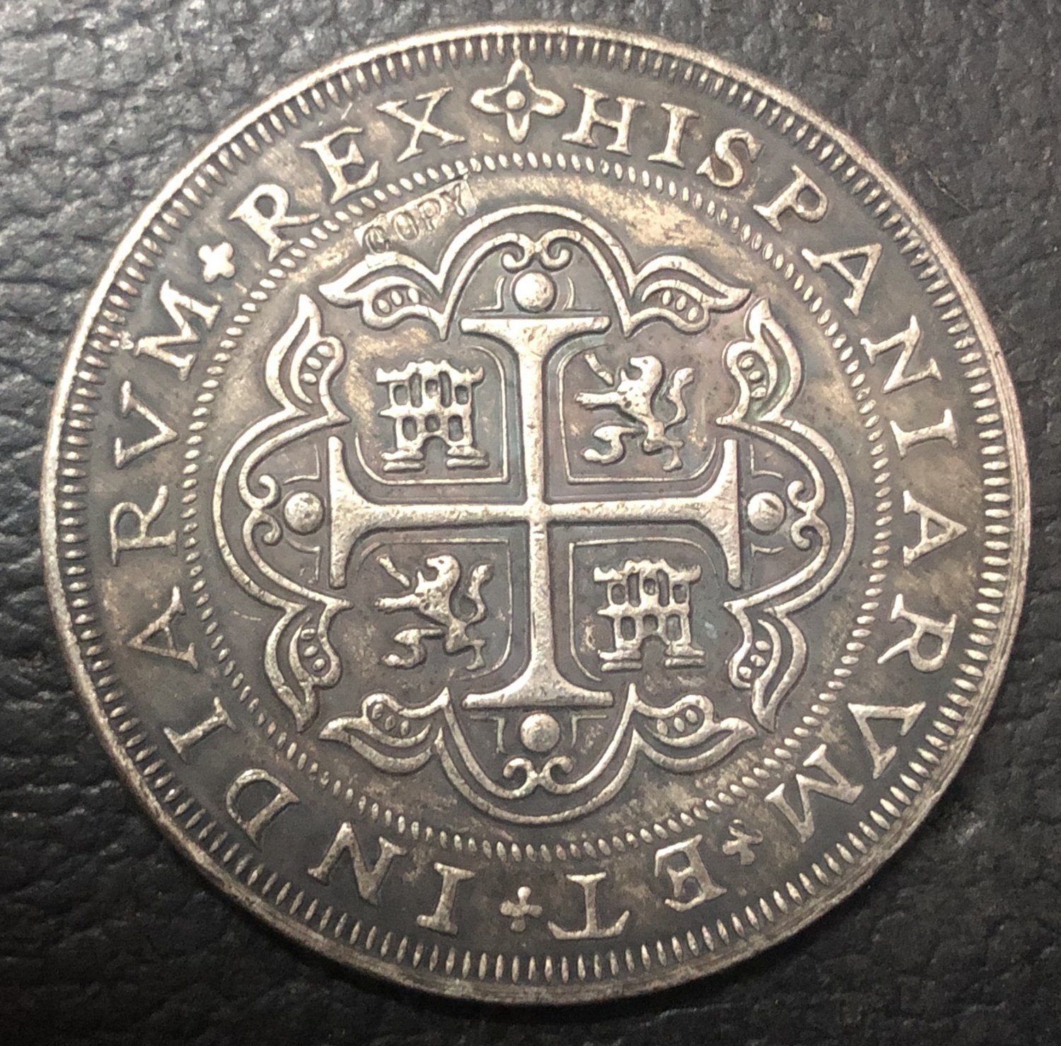 1705 Mexico 8 Reales - Felipe V Copy Coin