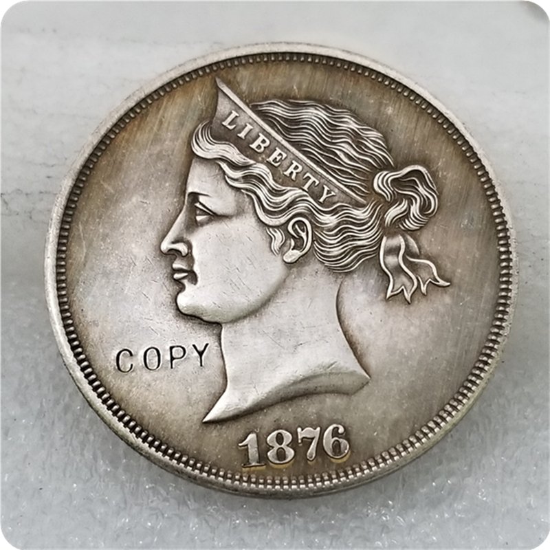 1872 1876 $1 Sailor Head Dollar Copy Coin No Stamp