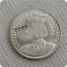 1893 Isabella Quarter Dollar Copy Coin No Stamp