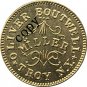 USA Civil war 1863 copy coins #12 No Stamp
