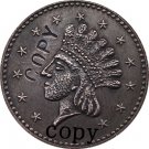 USA Civil war 1863 copy coins #8 No Stamp