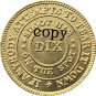 USA Civil war 1863 copy coins #9 No Stamp