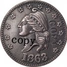 USA Civil war 1863 copy coins #11 No Stamp USA Civil war 1863 copy coins #11 No Stamp
