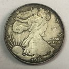 1918	United States ½ Dollar "Walking Liberty Half Dollar" Copy Coin No Stamp