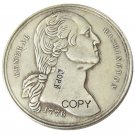 US 1776 Washington Head Silver Dollar Copy Coin No Stamp