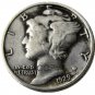 US 1929 Mercury Head Ten Cent Dime Silver Plated Copy Coins