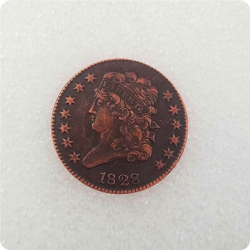 USA 1829 Classic Head Half Cent Copy Coin