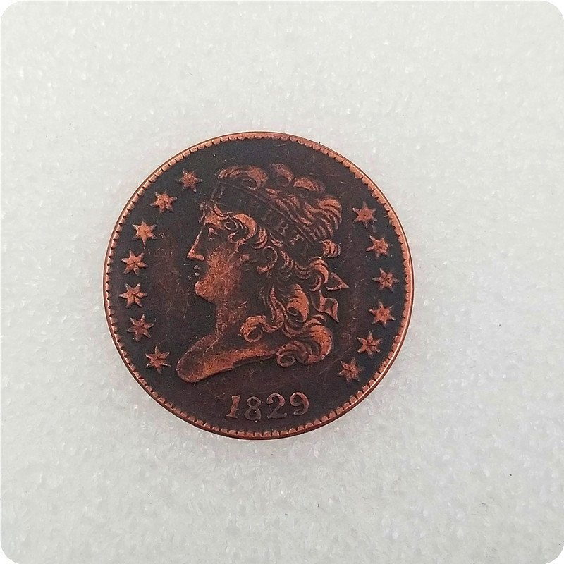 USA 1828 Classic Head Half Cent Copy Coin