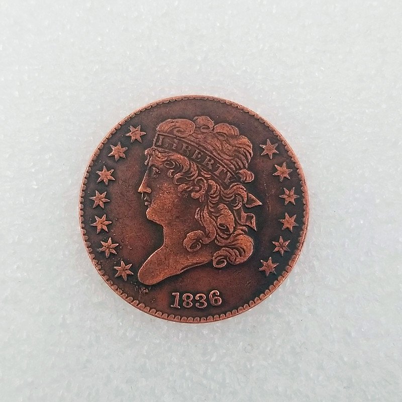 USA 1836 Classic Head Half Cent Copy Coin