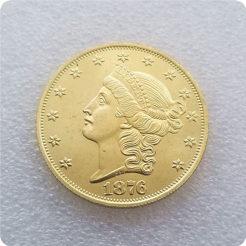 USA 1876 Liberty Head Twenty Dollar Copy Coin