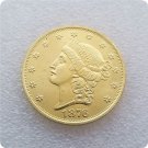 USA 1876 Liberty Head Twenty Dollar Copy Coin