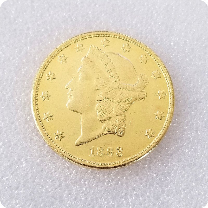 USA 1893-CC Liberty Head Twenty Dollar Copy Coin