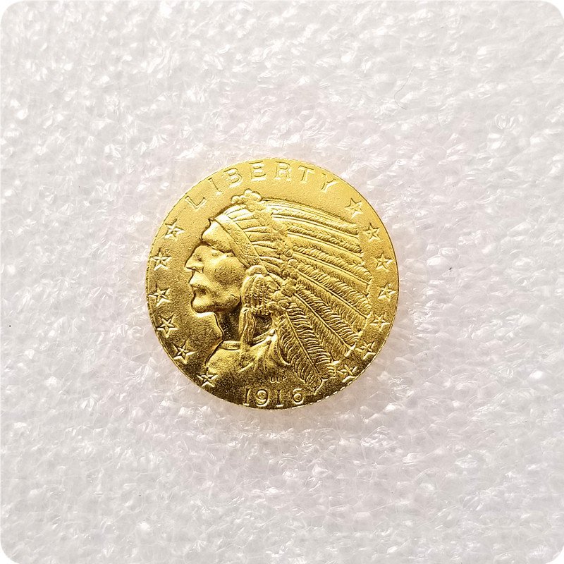 USA 1916 Indian Head Five Dollars Copy Coin
