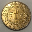 1600 Republic of Genoa (Italian states) 5 Doppie - Conrad II Copy Coin
