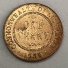 1935 Australia 1 Penny - George V Copy Coin
