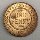 1928 Australia 1 Penny - George V Copy Coin 1928 Australia 1 Penny - George V Copy Coin