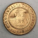 1918 Australia 1 Penny - George V Copy Coin