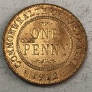 1912 Australia 1 Penny - George V Copy Coin