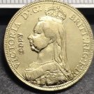 1891 United Kingdom 1 Sovereign - Victoria Copy Coin 1891 United Kingdom 1 Sovereign - Victoria Copy Coin