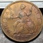 1770 United Kingdom Half Penny - George III Copy Coin