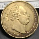 1837 United Kingdom 1 Sovereign - William IV Copy Coin