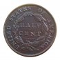 US 1831 Classic Head Half Cent Copy Coin