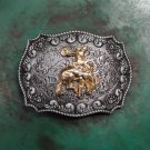 Gold Equestrian Horse Rider Cowboy Belt Buckles Boucle De Ceinture