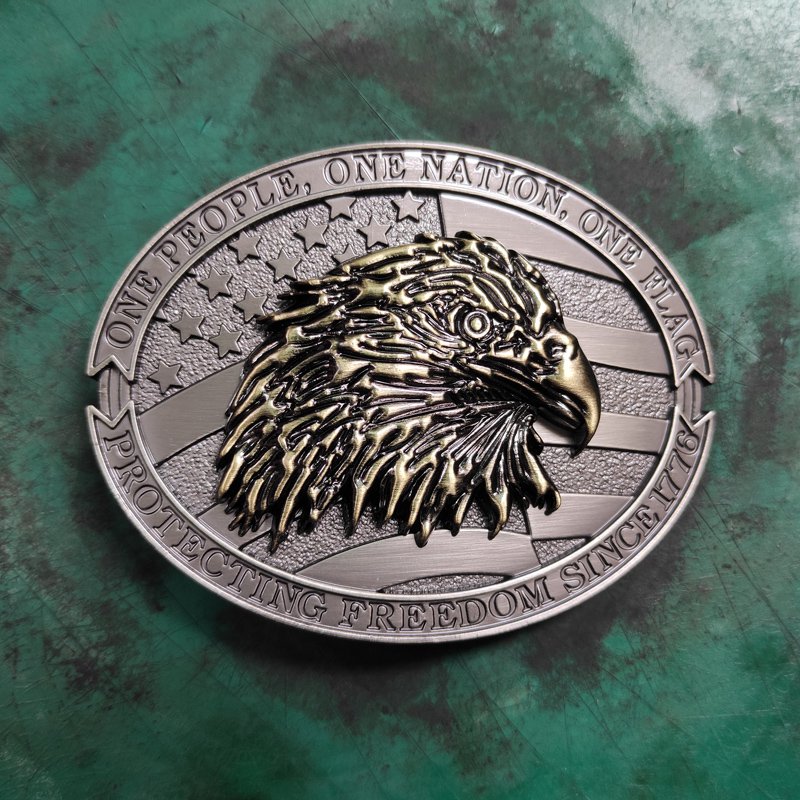 Eagle Head Western Cowboy Belt Buckle For Men Hebilla Cinturon