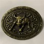 Floral Bull Animal Western Cowboy Belt Buckle For Men