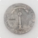 1817 Chile 1 Peso (Santiago) Copy Coin 1817 Chile 1 Peso (Santiago) Copy Coin