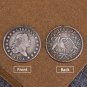 US Coin 1794 Flowing Hair Half Dollar Silver Plated Copy Coin