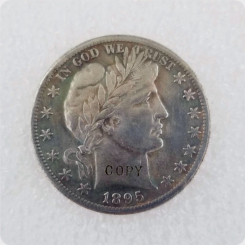 USA 1895 Barber Half Dollars Copy Coins
