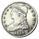 US 1838 Capped Bust Half Dollar Copy Coin