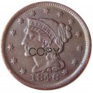 US 1846 Braided Hair One Cent Copy Coin