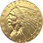 US Coin 24-K gold plated 1915 $2.5 GOLD Indian Half Eagle Coin Copy