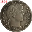 US Coin 1894 QUARTER DOLLARS BARBER COINS COPY US Coin 1894 QUARTER DOLLARS BARBER COINS COPY
