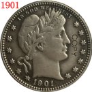 US Coin 1901-S QUARTER DOLLARS BARBER COINS COPY US Coin 1901-S QUARTER DOLLARS BARBER COINS COPY