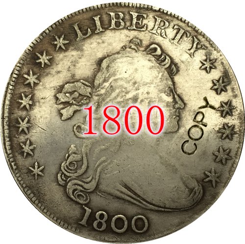 US Coin 1800 Draped Bust Dollar COIN COPY