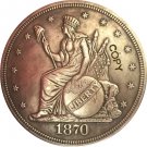 US Coin  1870 United States $1 Dollar coins COPY Type 2