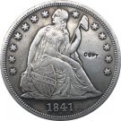 US Coin 1841 Seated Liberty Dollar COINS COPY