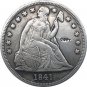 US Coin 1841 Seated Liberty Dollar COINS COPY