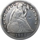 US Coin 1852 Seated Liberty Dollar COINS COPY