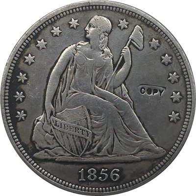 US Coin 1856 Seated Liberty Dollar COINS COPY