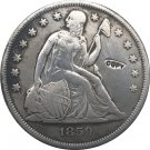 US Coin 1859 Seated Liberty Dollar COINS COPY