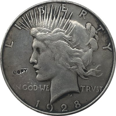 US Coin 1928 Peace Dollar COIN COPY