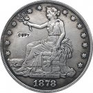 US Coin 1878 Trade Dollar COIN COPY