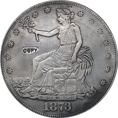 US Coin 1873 Trade Dollar COIN COPY