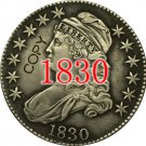 US Coin 1830 Liberty Eagle 50 Cents Capped Bust Half Dollar Copy Coin US Coin 1830 Liberty Eagle 50 Cents Capped Bust Half Dollar Copy Coin